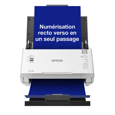 Epson WorkForce DS-410 Alimentation papier de scanner 600 x 600 DPI A4 Noir, Blanc - Scanner - visuel 1
