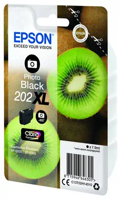 Vente EPSON 202XL EPSON Photo Black Ink Cartridge (with Epson au meilleur prix - visuel 6