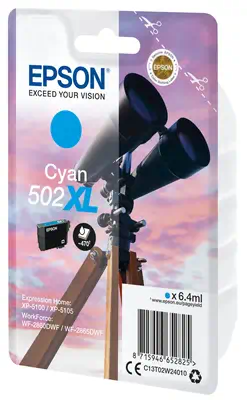 Vente EPSON Singlepack Cyan 502XL Ink SEC Epson au meilleur prix - visuel 4