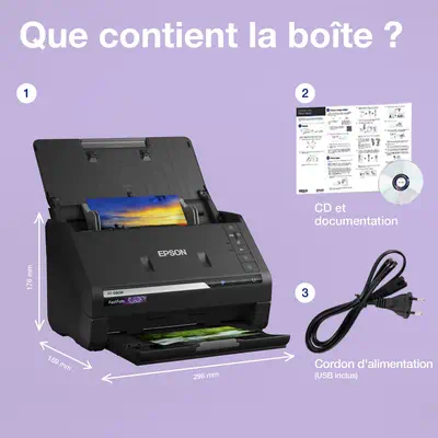 Epson FastFoto FF-680W Alimentation papier de scanner 600 x 600 DPI A4 Noir - Scanner - visuel 7