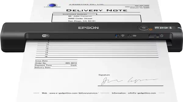 Epson WorkForce ES-60W Scanner portable 600 x 600 DPI A4 Noir - visuel 1