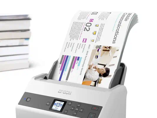 Epson WorkForce DS-970 Alimentation papier de scanner 600 x 600 DPI A4 Gris, Blanc - Scanner - visuel 9