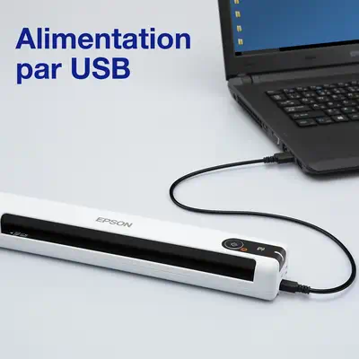 Epson WorkForce DS-70 Scanner portable 600 x 600 DPI A4 Blanc - visuel 5