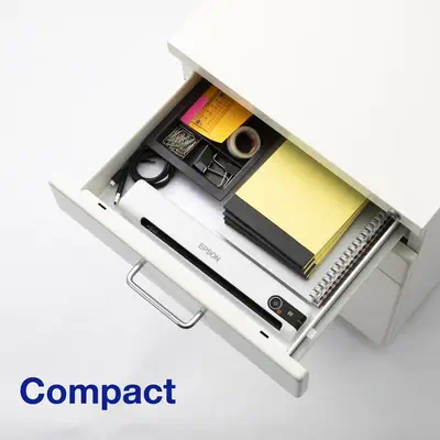 Epson WorkForce DS-70 Scanner portable 600 x 600 DPI A4 Blanc - visuel 6