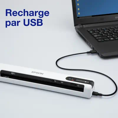 Epson WorkForce DS-80W Scanner portable 600 x 600 DPI A4 Blanc - visuel 5