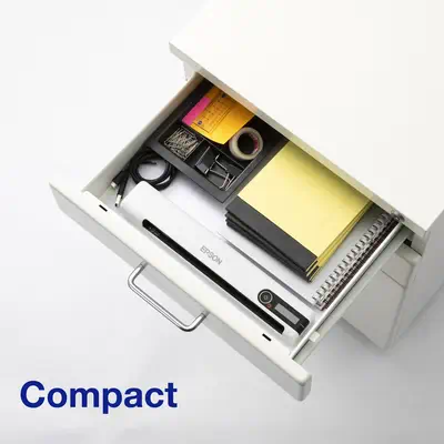 Epson WorkForce DS-80W Scanner portable 600 x 600 DPI A4 Blanc - visuel 6