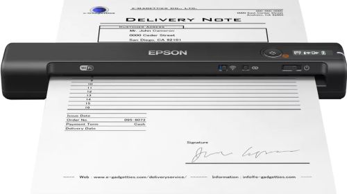Vente Scanner EPSON Workforce ES-60W Power PDF Scanner