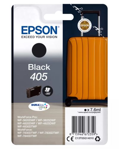 Vente Cartouches d'encre EPSON Singlepack Black 405 DURABrite Ultra Ink sur hello RSE