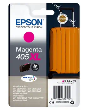 Epson Singlepack Magenta 405XL DURABrite Ultra Ink revendeur officiel