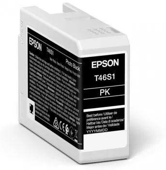 Revendeur officiel Cartouches d'encre EPSON Singlepack Photo Black T46S1 UltraChrome Pro 10 ink 26ml
