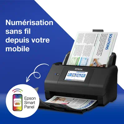 Epson WorkForce ES-580W Alimentation papier de scanner 600 x 600 DPI A4 Noir - Scanner - visuel 4