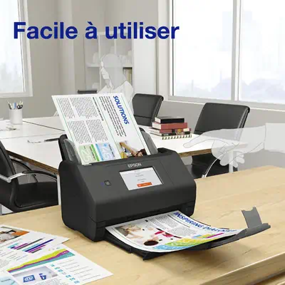 Epson WorkForce ES-580W Alimentation papier de scanner 600 x 600 DPI A4 Noir - Scanner - visuel 7