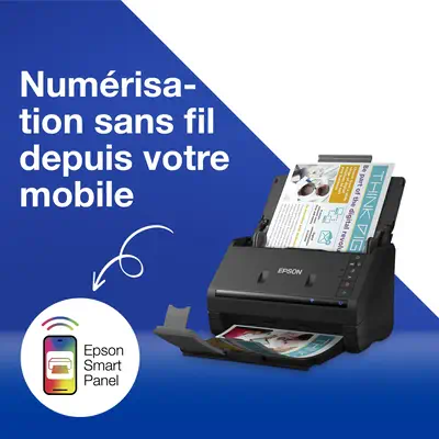 Epson WorkForce ES-500WII Alimentation papier de scanner 600 x 600 DPI A4 Noir - Scanner - visuel 7