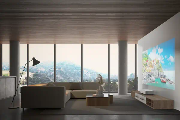 Epson EH-LS800W Projecteur à focale ultra courte 4000 ANSI lumens 3LCD 4K+ (5120x3200) Blanc - Vidéoprojecteur Professionnel - visuel 2