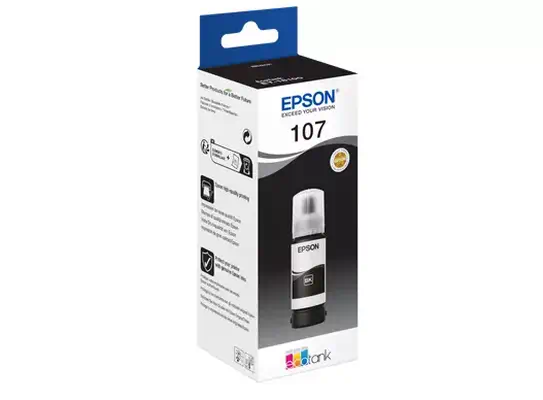 Epson 107 cartouche d'encre 1 pièce(s) Original Noir Epson - visuel 1 - hello RSE - Libérez votre créativité
