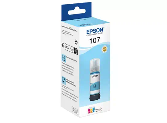 Achat EPSON 108 EcoTank Light Cyan Ink Bottle sur hello RSE - visuel 3