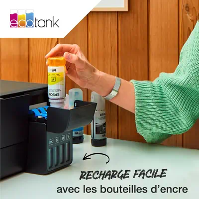 Epson 107 Bouteille d’encre jaune EcoTank - Cartouches d'encre - visuel 2