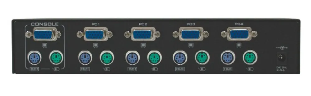 Neomounts Commutateur KVM , 4 ports, PS/2  - Switchs et - Switchs et Hubs - visuel 2