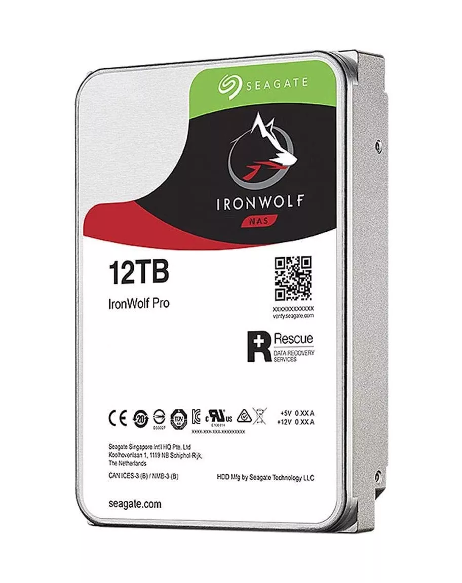 Achat SEAGATE Ironwolf PRO Enterprise NAS HDD 12To 7200rpm - 8719706016728