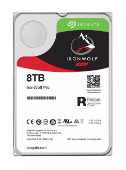 Achat Disque dur Interne SEAGATE Ironwolf 8000 8To 7200rpm SATA III 3.5p NAS HDD Retail