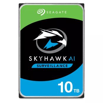 Achat Disque dur Interne SEAGATE Surveillance AI Skyhawk 10TB HDD SATA 6Gb/s