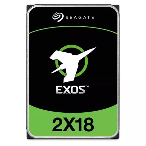 Revendeur officiel SEAGATE EXOS 2X18 SAS 18To Helium 7200rpm 12Gb/s