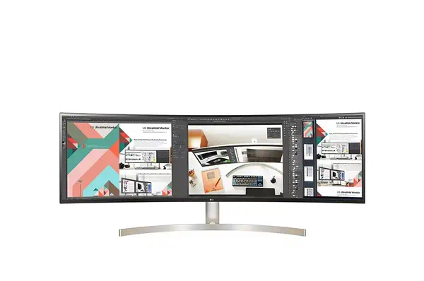 LG 49WL95CP-W écran plat de PC 124,5 cm (49") 5120 x 1440 pixels DQHD Argent - Ecran Ordinateur - visuel 2