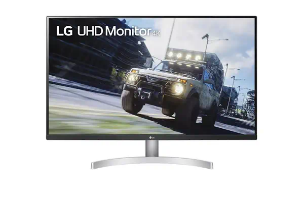 LG 32UN500P-W écran plat de PC 80 cm (31.5") 3840 x 2160 pixels 4K Ultra HD Argent, Blanc - Ecran Ordinateur - visuel 1
