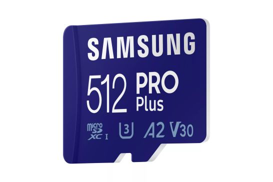 Vente SAMSUNG PRO Plus 512Go microSDXC UHS-I U3 160Mo/s Samsung au meilleur prix - visuel 2