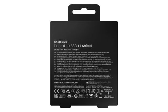Vente SAMSUNG Portable SSD T7 Shield 2To USB 3.2 Samsung au meilleur prix - visuel 8