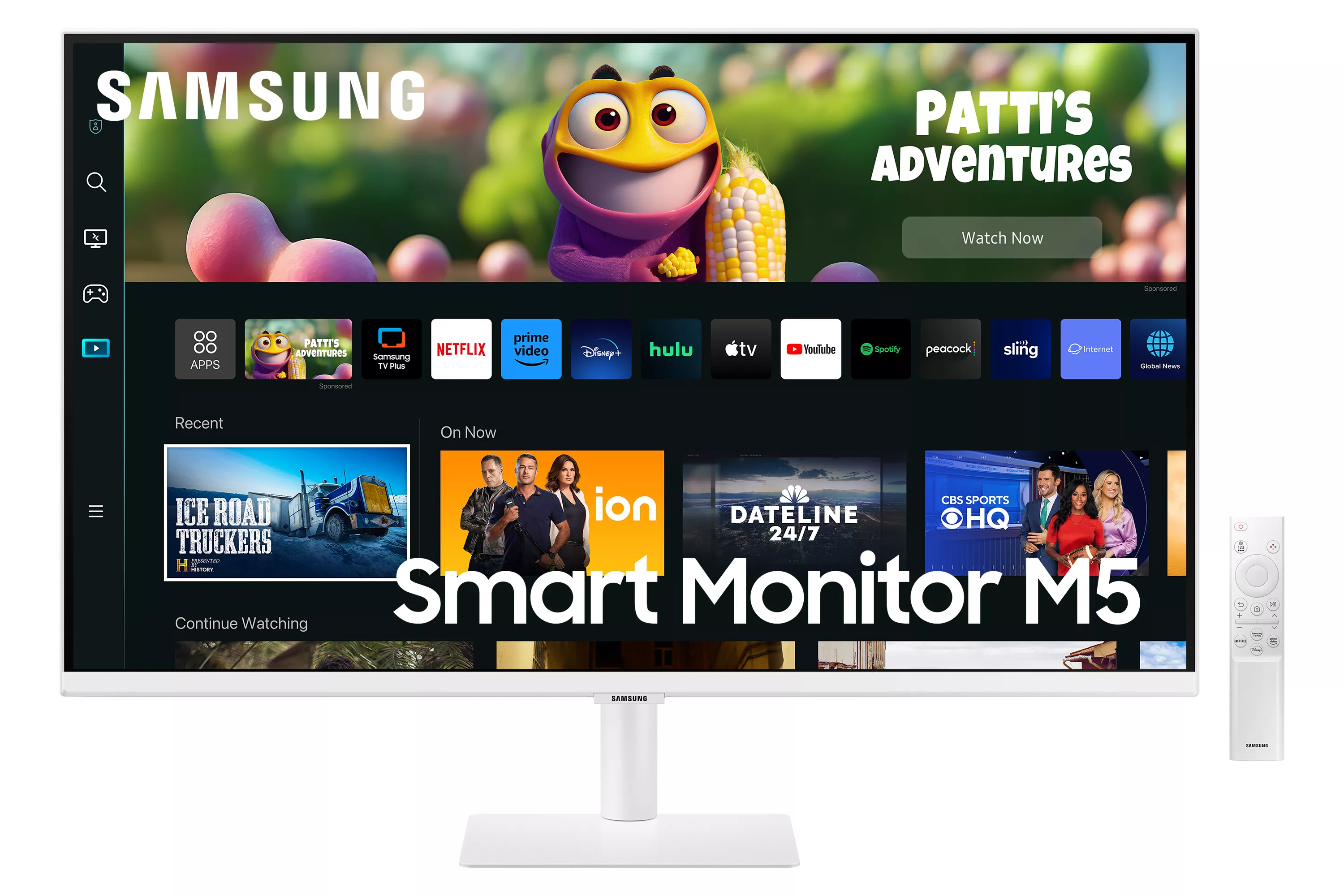 Revendeur officiel SAMSUNG Smart Monitor M5 CM500 27p FHD VA Flat 60Hz