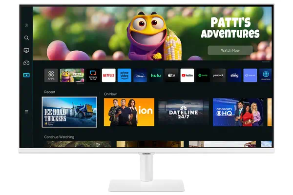 27" Smart Monitor M5 M50C FHD Samsung - visuel 1 - hello RSE - Des commandes simples pour votre maison connectée