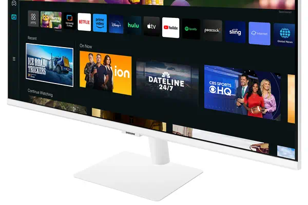 27" Smart Monitor M5 M50C FHD Samsung - visuel 1 - hello RSE - Connectique flexible
