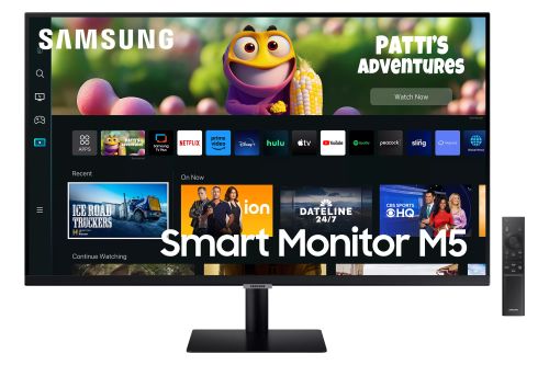 Achat SAMSUNG Smart Monitor M5 CM500 27p FHD VA Flat 60Hz 4ms 250cd/m2 et autres produits de la marque Samsung