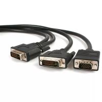 Achat StarTech.com Câble répartiteur en Y / Splitter vidéo DVI (M) vers DVI (M) et VGA (M) de 1,8m - 0065030818452