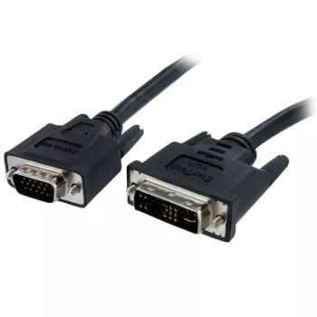 Revendeur officiel StarTech.com Câble écran DVI vers VGA - DVI-A (M) vers VGA HD15 (M) - 1m - Cordon DVI-A vers VGA
