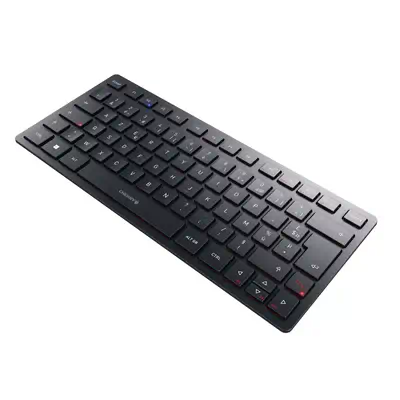 CHERRY KW 9200 MINI clavier Universel USB + RF Wireless + Bluetooth AZERTY Français Noir - Clavier - visuel 1