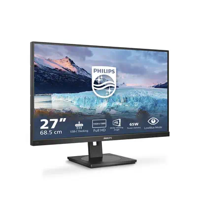 Philips S Line 273S1/00 écran plat de PC 68,6 cm (27") 1920 x 1080 pixels Full HD LCD Noir - Ecran Ordinateur - visuel 10