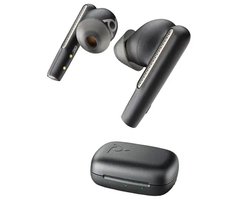Écouteurs noir charbon Poly Voyager Free 60 UC +adaptateur USB-C BT700 + étui de charge de base - HP - Casque Micro - visuel 7