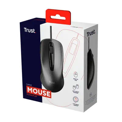 Trust Carve souris Bureau Ambidextre USB Type-A Optique 1200 DPI - Souris - visuel 6