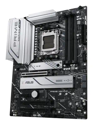 ASUS PRIME X670-P AMD X670 Emplacement AM5 ATX Asus - visuel 1 - hello RSE - Dissipateur passif pour chipset