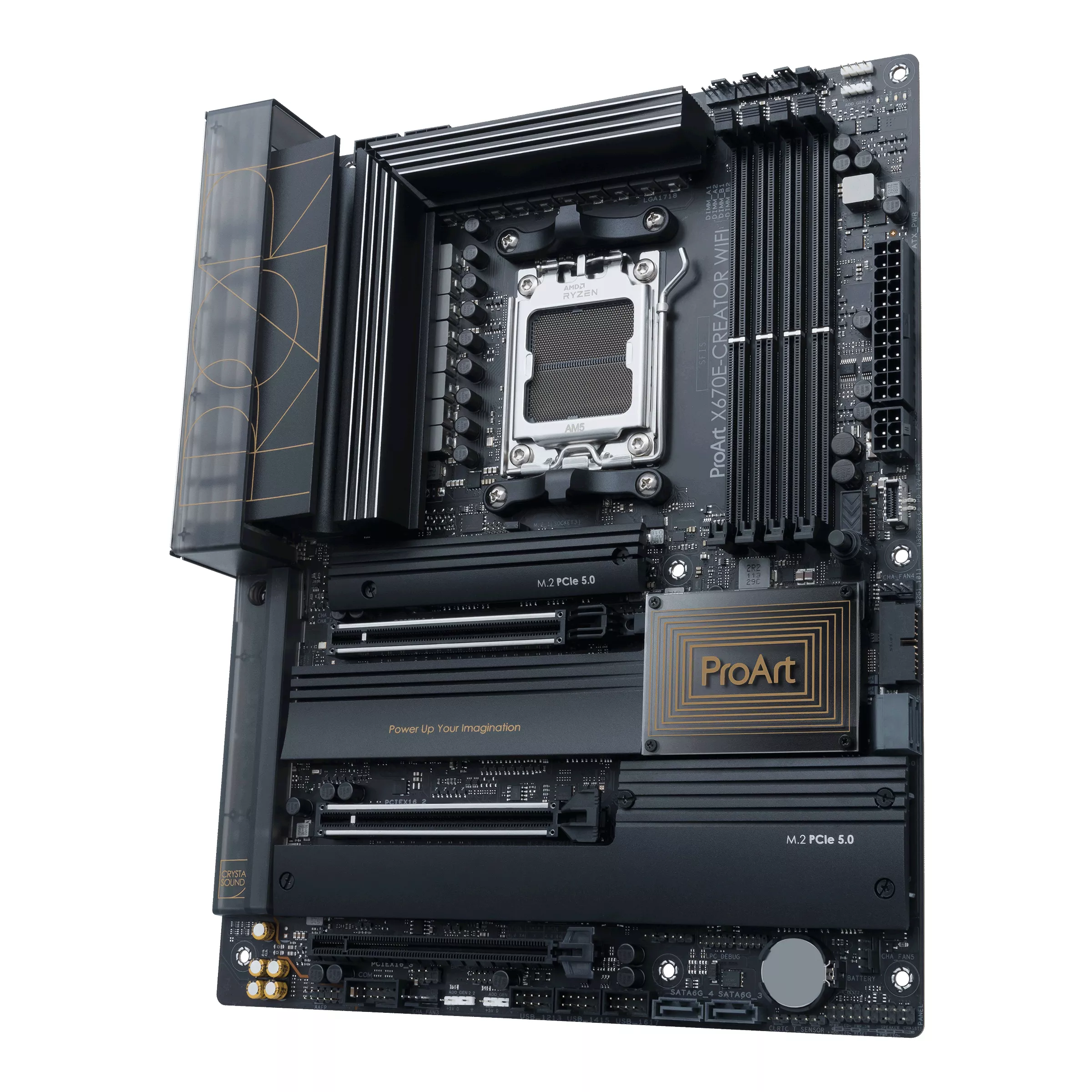Vente ASUS ProArt X670E-CREATOR WIFI AM5 ATX MB 4xDIMM ASUS au meilleur prix - visuel 2