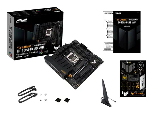 TUF GAMING B650M-PLUS WIFI Asus - visuel 1 - hello RSE - Performances DRAM overclockées