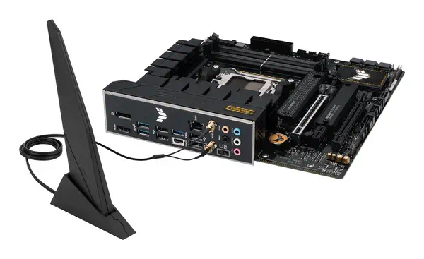 TUF GAMING B650M-PLUS WIFI Asus - visuel 1 - hello RSE - Condensateurs TUF
