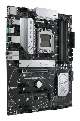 ASUS PRIME B650-PLUS AMD B650 Emplacement AM5 ATX Asus - visuel 1 - hello RSE - Support PCIe 5.0 M.2