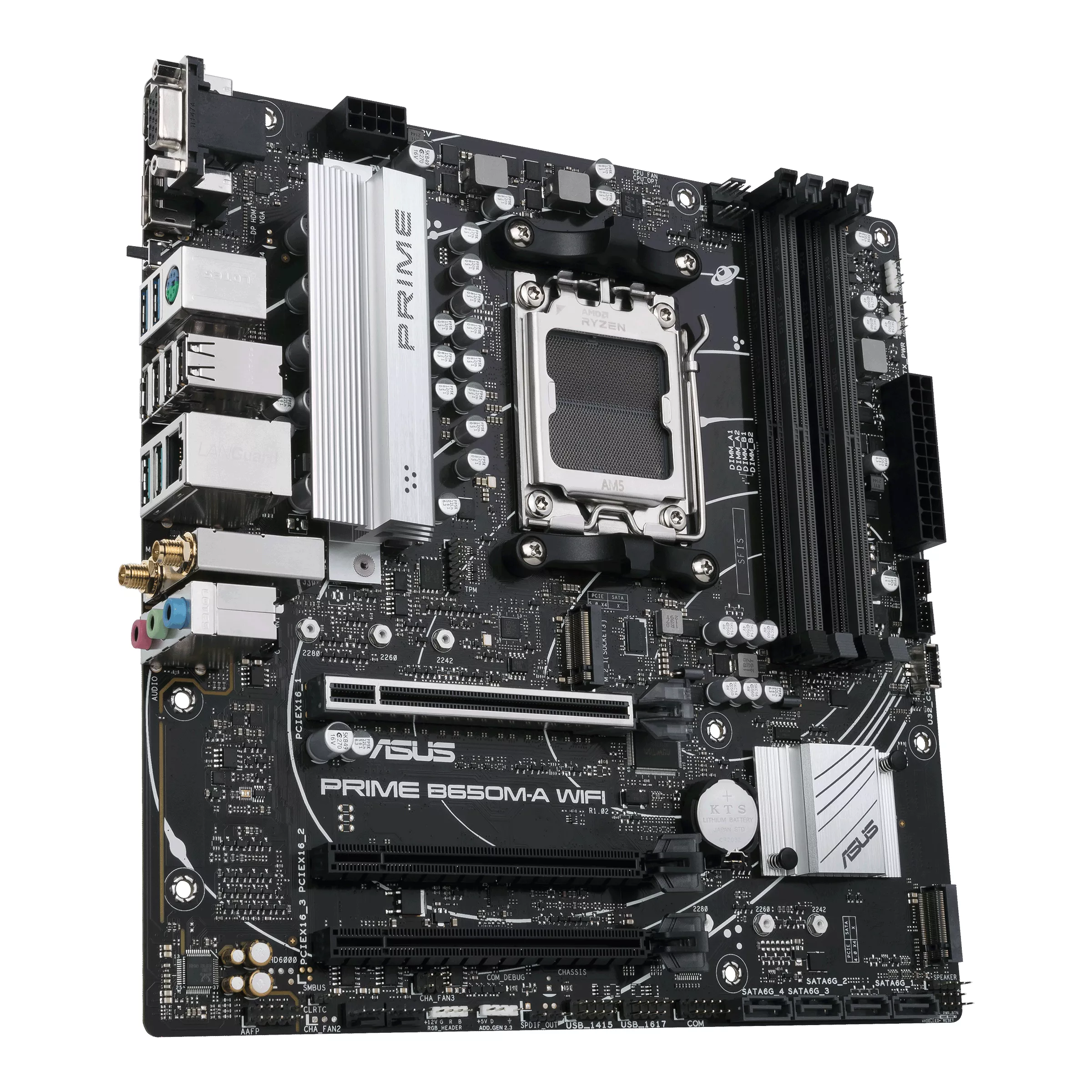 Achat ASUS PRIME B650M-A WIFI AM5 4xDDR5 PCIe 5.0 sur hello RSE - visuel 3