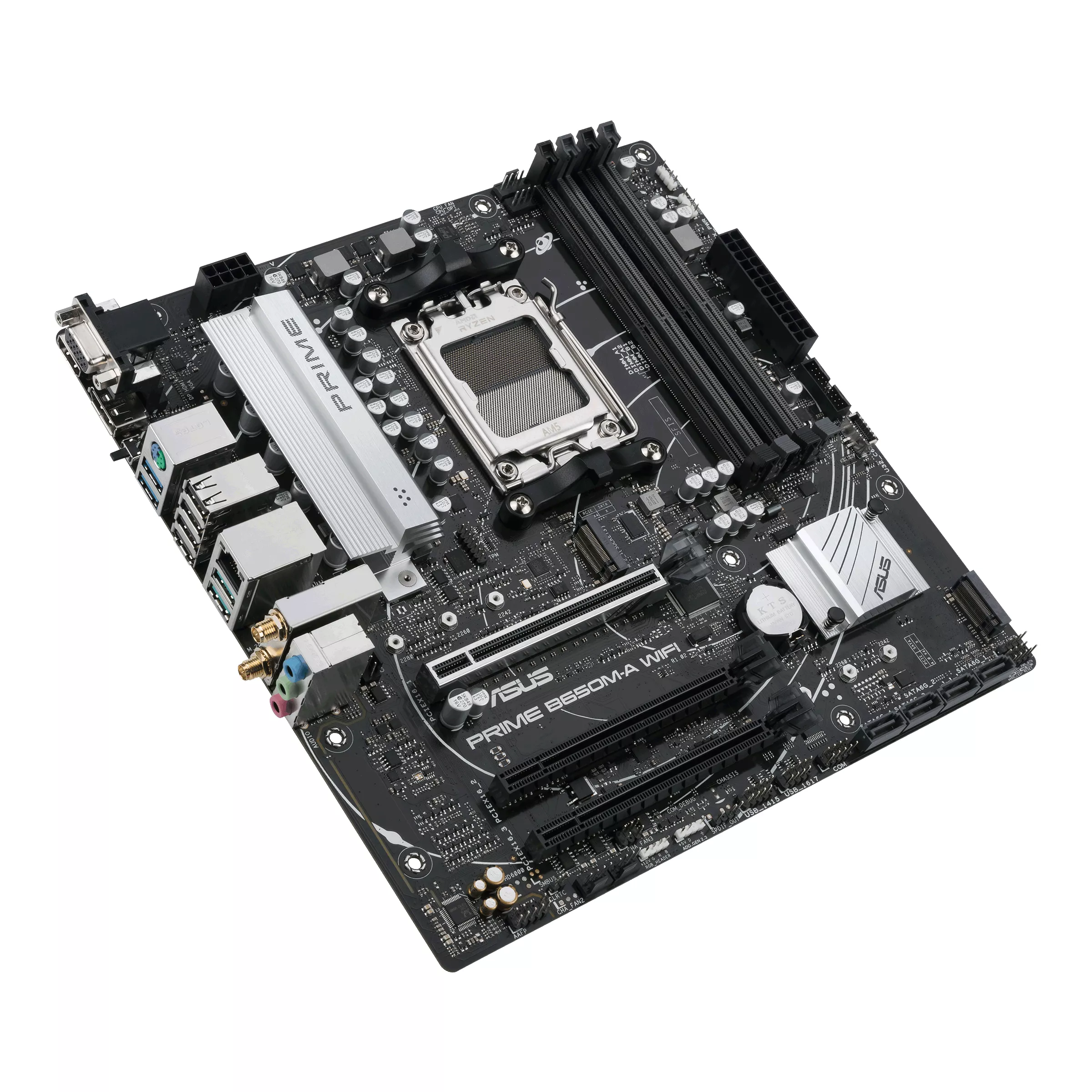 Vente ASUS PRIME B650M-A WIFI AM5 4xDDR5 PCIe 5.0 ASUS au meilleur prix - visuel 4