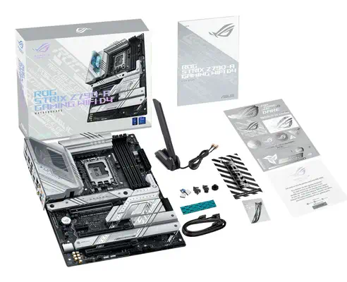 ROG STRIX Z790-A GAMING WIFI D4 Asus - visuel 1 - hello RSE - Radiateurs VRM