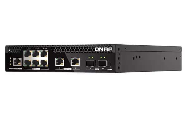 QNAP QSW-M2106PR-2S2T commutateur réseau Géré L2 10G Ethernet (100/1000/10000) Connexion Ethernet, s - Switchs et Hubs - visuel 6