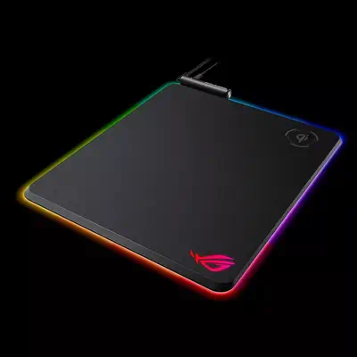 ASUS ROG Balteus Qi Tapis de souris de jeu Noir - Asus - visuel 4